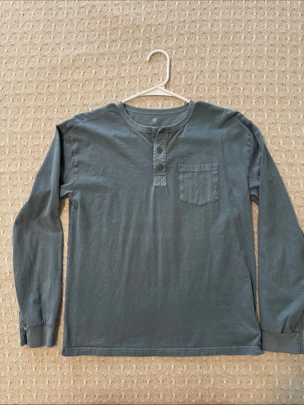 GAP Boy’s Long-Sleeve Henley tops Two tops